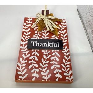 Thankful wall art fall decor